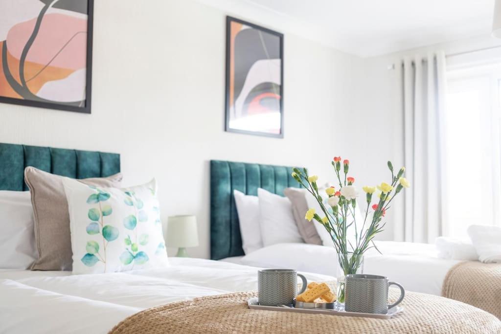 Panoramic Sea View Apartment Sleeps 4-Free Parking Bournemouth Zewnętrze zdjęcie