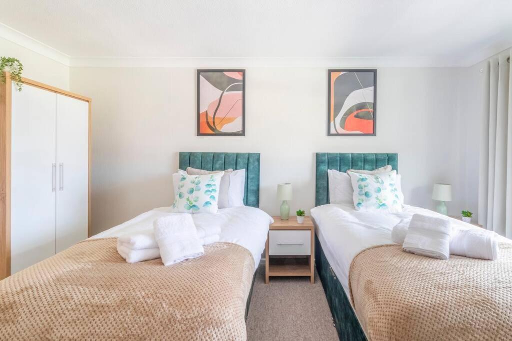 Panoramic Sea View Apartment Sleeps 4-Free Parking Bournemouth Zewnętrze zdjęcie
