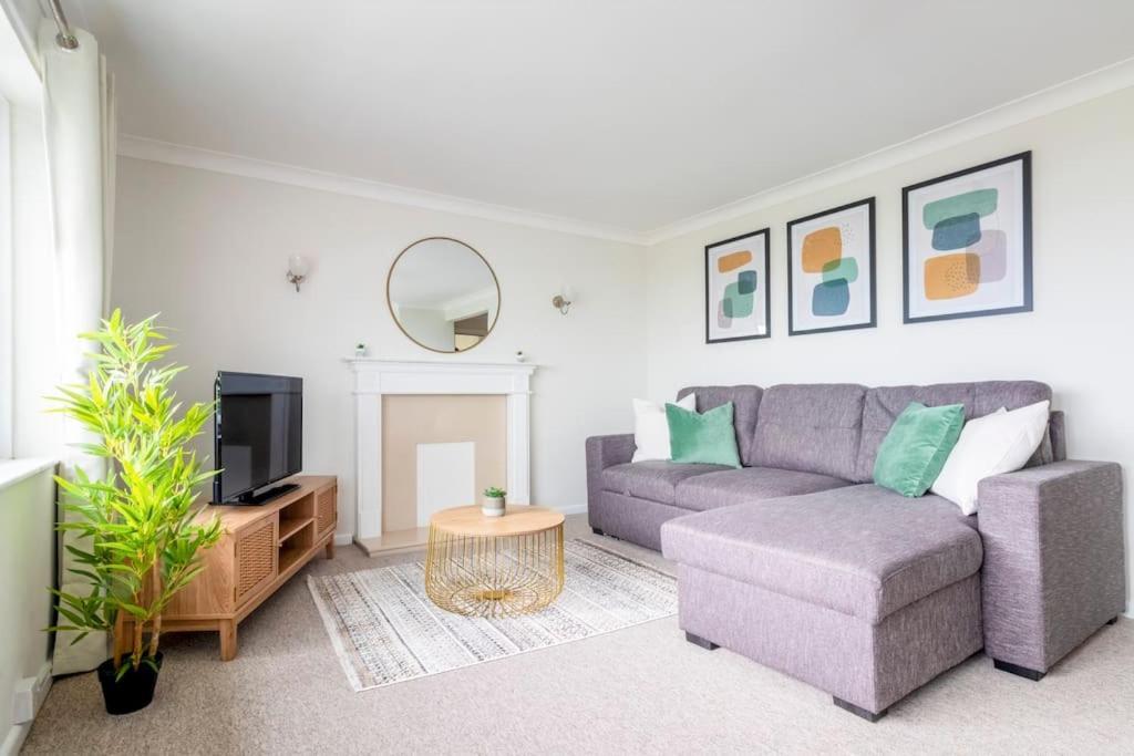 Panoramic Sea View Apartment Sleeps 4-Free Parking Bournemouth Zewnętrze zdjęcie
